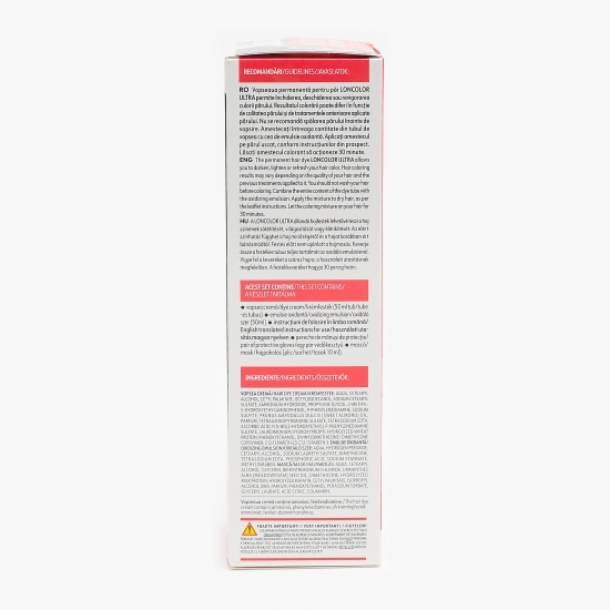 Vopsea permanentă pentru păr Ultra 4.15 „ciocolată amăruie” 100ml