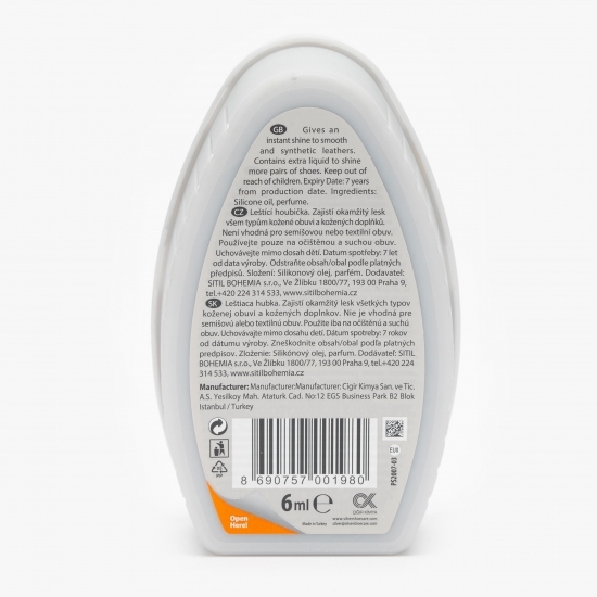 Burete cu rezervor silicon incolor 6ml