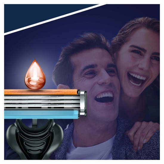 Aparat de ras de unică folosință Blue3 Nitro 6 buc