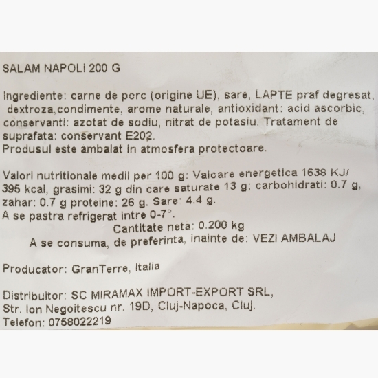 Salam Napoli 200g