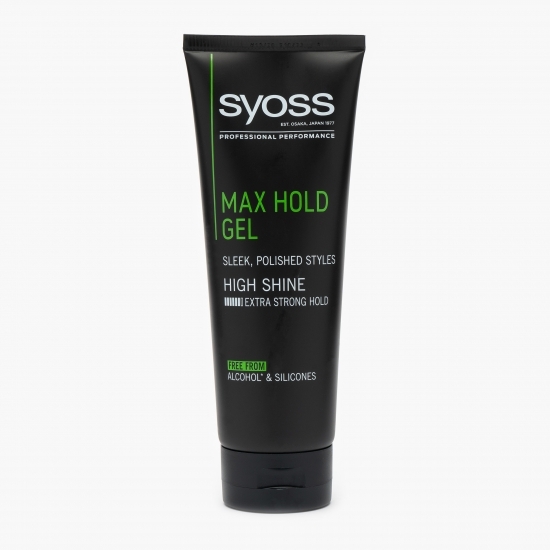 Gel de păr Max Hold pentru fixare puternică 250ml