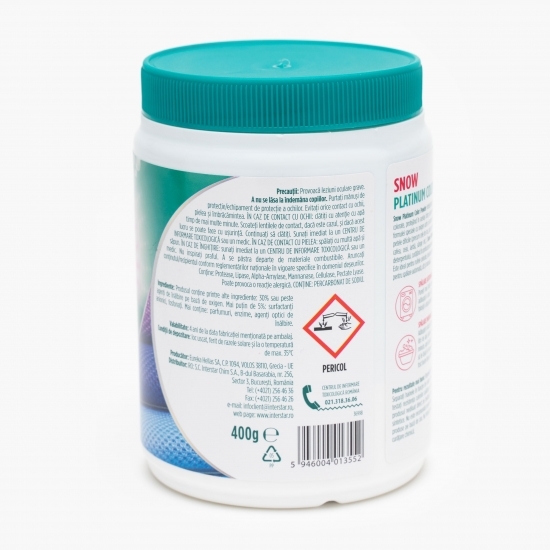 Pudră Platinum Color pentru îndepărtat petele 400g