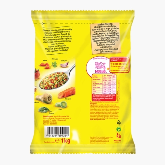 Bază pentru mâncăruri cu legume Secretul Gustului 1kg