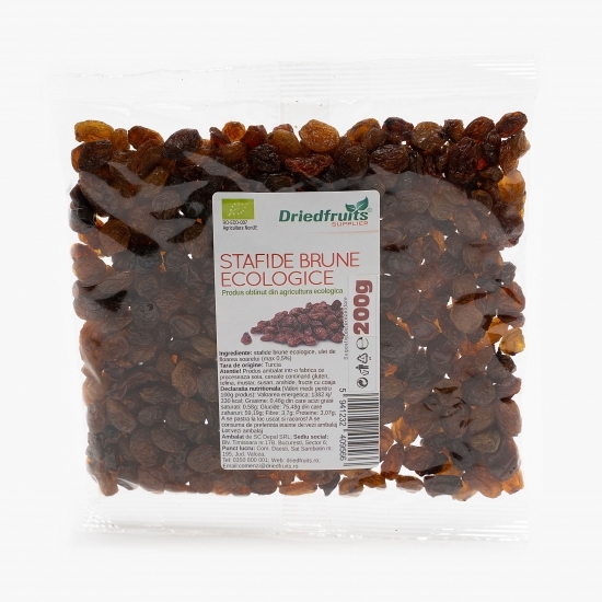 Stafide brune ecologice 200g
