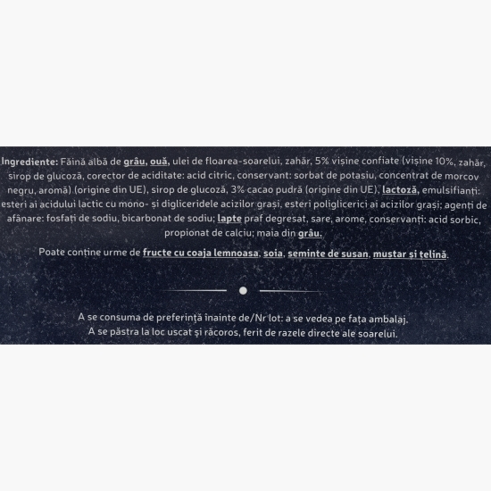 Chec cu cacao și vișine Savoarea Sibiului 300g