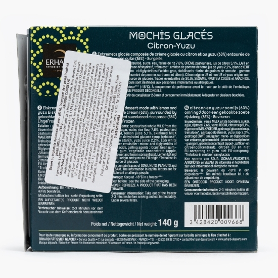 Mochi glace - desert japonez cu înghețată de lămâie și yuzu 140g