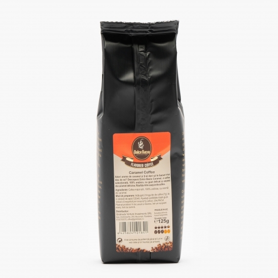 Caramel Coffee 125g, cafea măcinată cu aromă de caramel