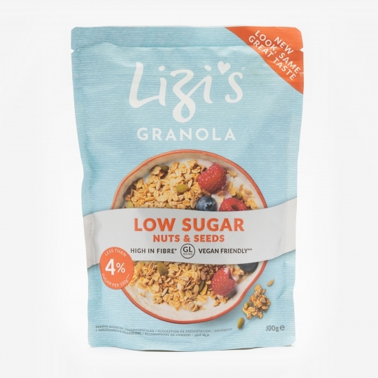 Granola Low Sugar nuci și semințe 500g