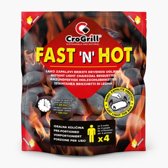 Cărbuni brichete aprindere instant 1Kg