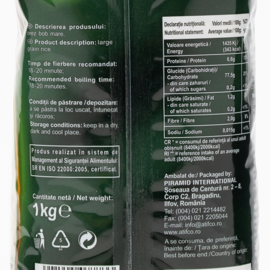 Orez cu bob mare 1kg