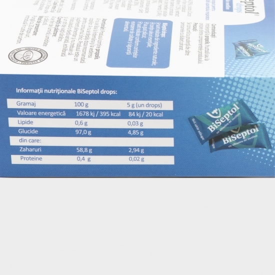 Dropsuri cu propolis și albastru de metilen 20 buc