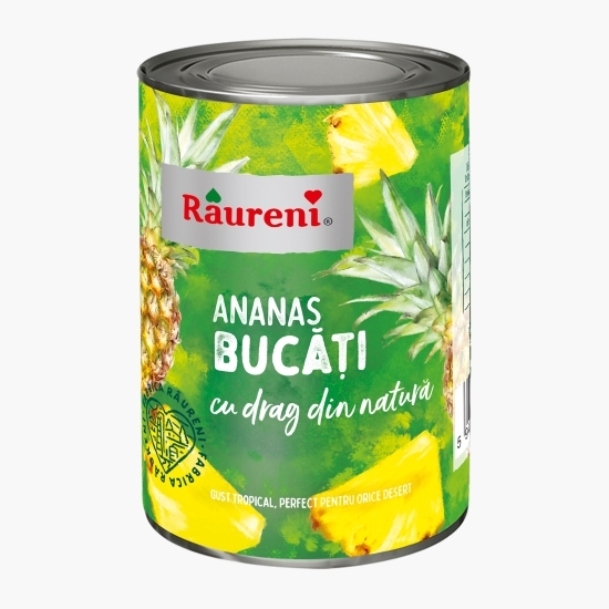Compot ananas bucăți în sirop 567g