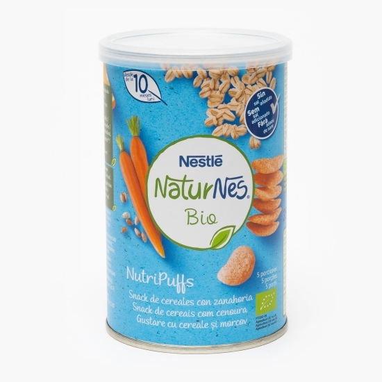 Gustare eco din cereale cu morcov, +10 luni, 35g