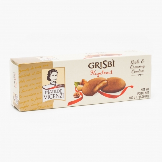Biscuiți umpluți cu cremă de alune 9x16.7g