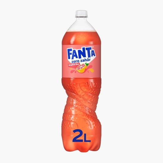 Băutură carbogazoasă grepfrut roz zero zahăr 2l