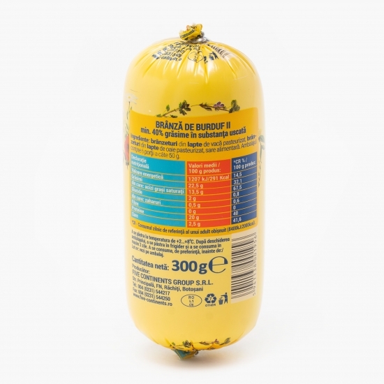 Brânză de burduf 40% grăsime 300g