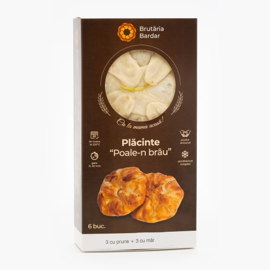 Plăcinte "Poale-n brâu" cu prune/măr 6x160g
