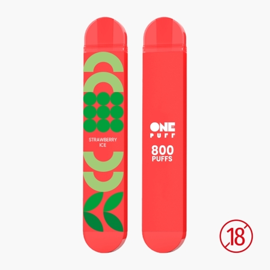 Țigară electronică Strawberry Ice cu nicotină, 20mg/ml, 800 puffs