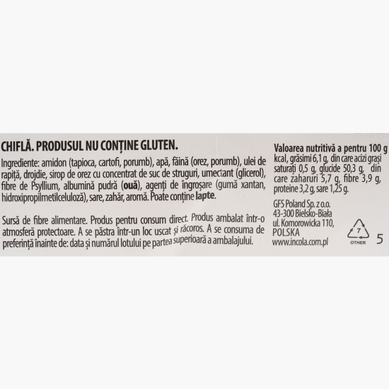 Chifle Kaiser, fără gluten, 2x60g (120g)
