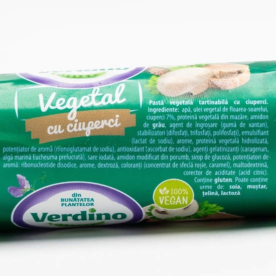 Pastă vegetală cu ciuperci 180g