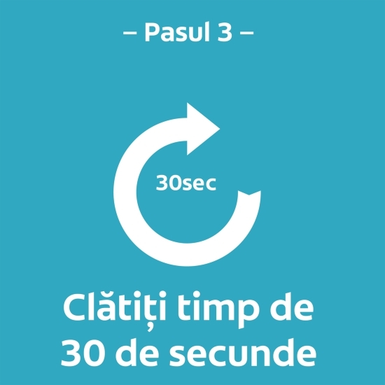 Apă de gură fără alcool, Plax Active Sea Salt, 0.5l