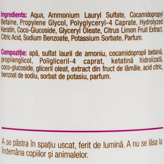 Șampon pentru câini cu blana albă 0.25l