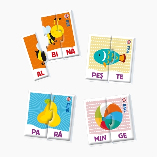 Joc educativ Silabele, 4-6 ani