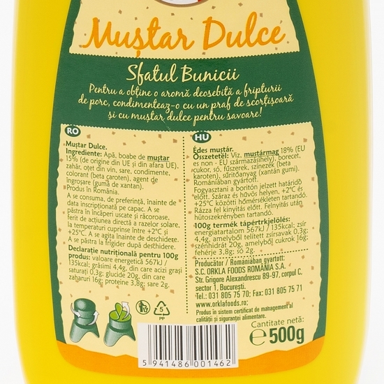Muștar dulce 500g