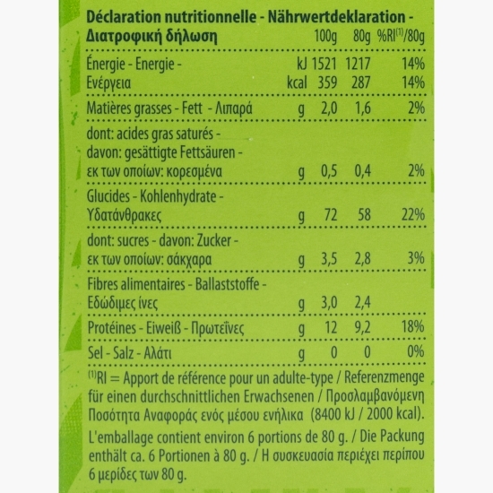 Paste penne rigate eco 500g