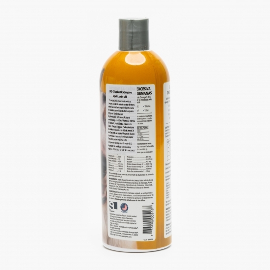 Supliment lichid împotriva năpârlirii pentru câini talie medie 473ml