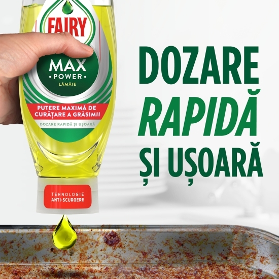 Detergent de vase MaxPower Lemon 0.73l