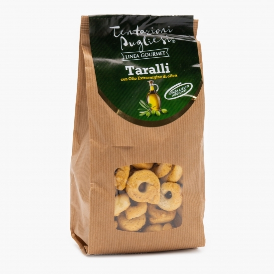 Taralli gourmet cu ulei extravirgin de măsline 250g