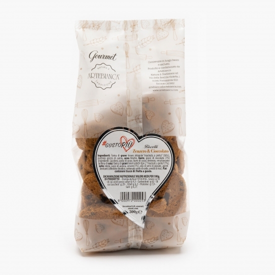 Biscuiți cu ghimbir și ciocolată 300g