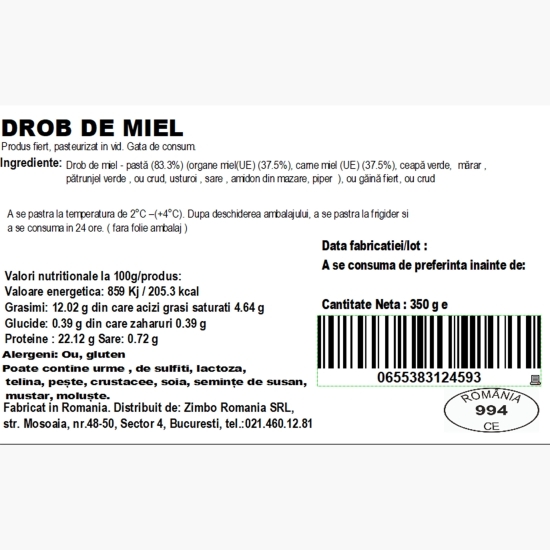 Drob de miel 350g