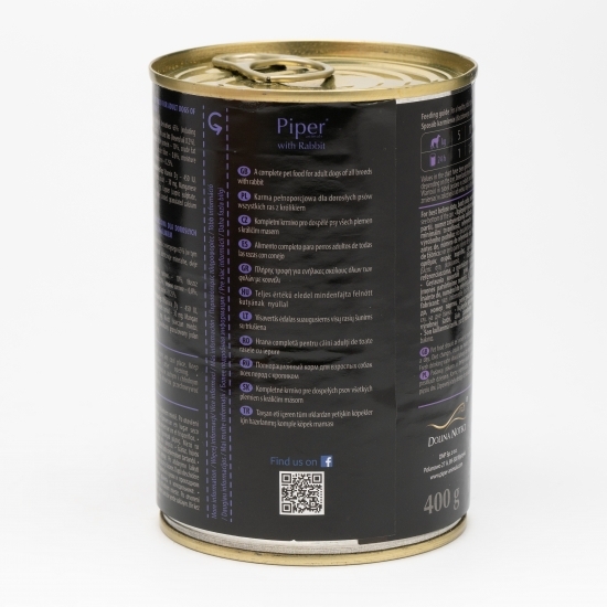 Hrană umedă pentru câini, 400g, carne de iepure