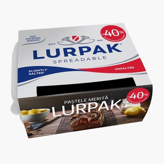 Pachet amestec tartinabil sărat și nesărat 2x200g, 1+1-40%