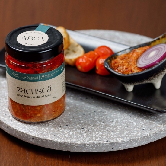 Zacuscă pescărească de păstrăv 300g