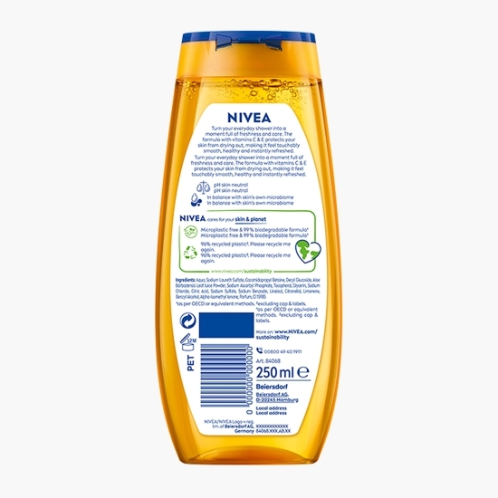Gel de duș Summer Happiness 0.25l