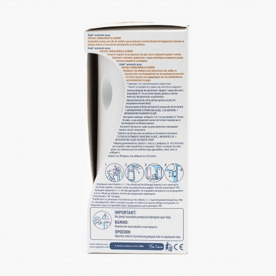 Odorizant automatic spray pentru cameră Sandalwood & Jasmine 269 ml