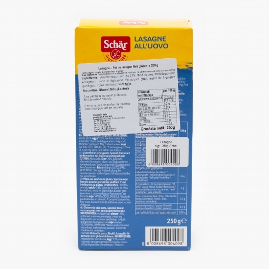 Foi lasagna fără gluten 250g 