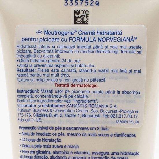 Cremă hidratantă pentru picioare 100ml