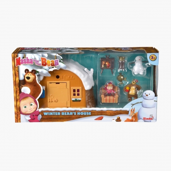 Set de joacă Masha and the Bear, Winter Bear's House 3+ ani