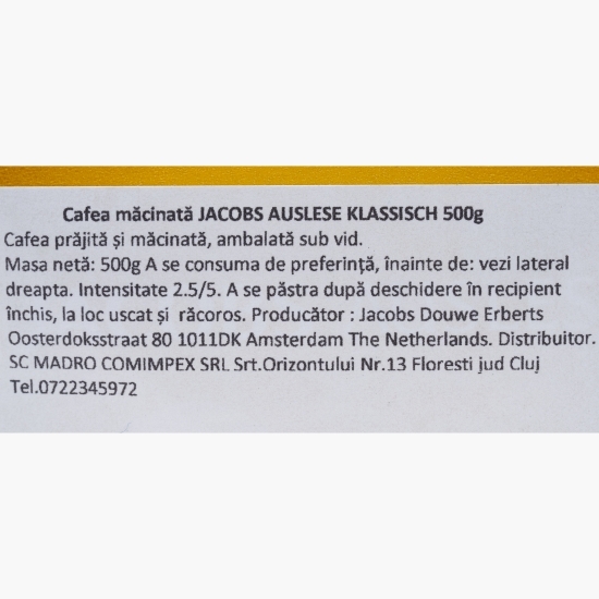 Auslese Classic 500g, cafea măcinată 