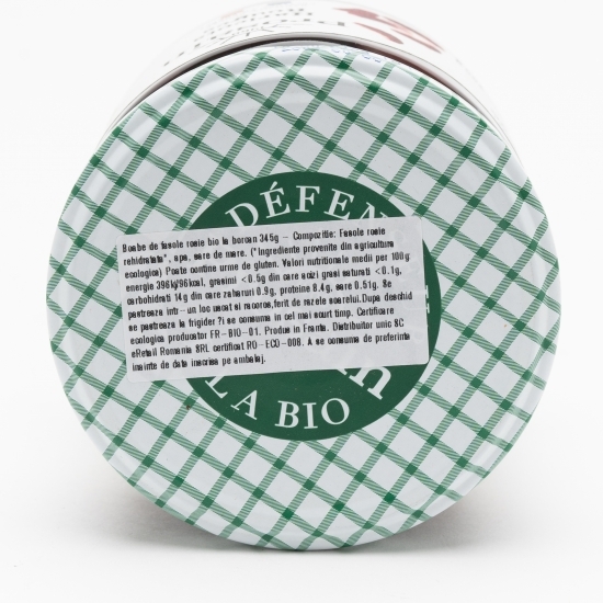 Boabe de fasole roșie eco la borcan 345g