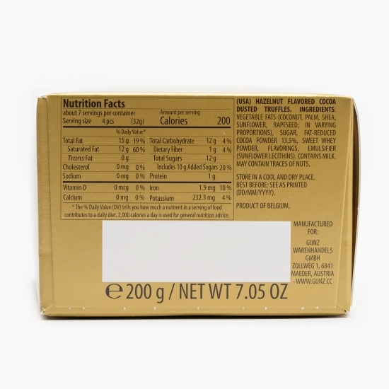 Truffe aromă de alune 200g