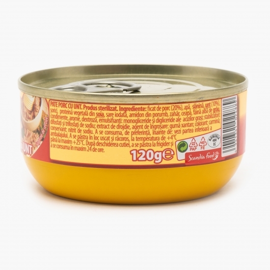 Pate porc cu unt 120g