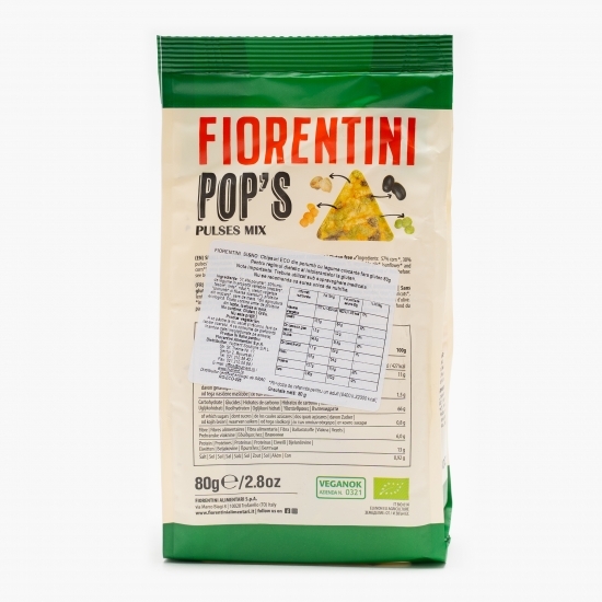 Chipsuri eco din porumb cu legume crocante fără gluten 80g 