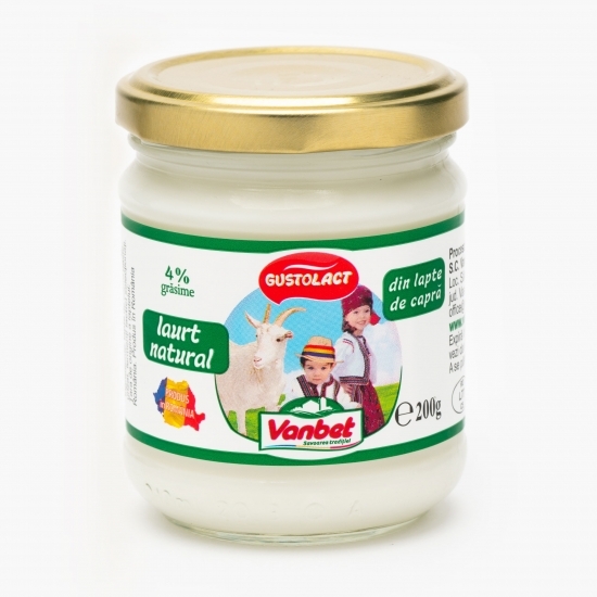 Iaurt natural din lapte de capră 200g