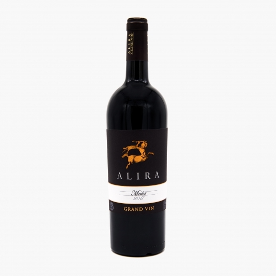 Vin roșu sec Merlot, 14.5%, 750ml