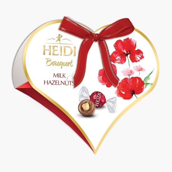 Praline din ciocolată cu lapte și alune de pădure Bouquet 100g